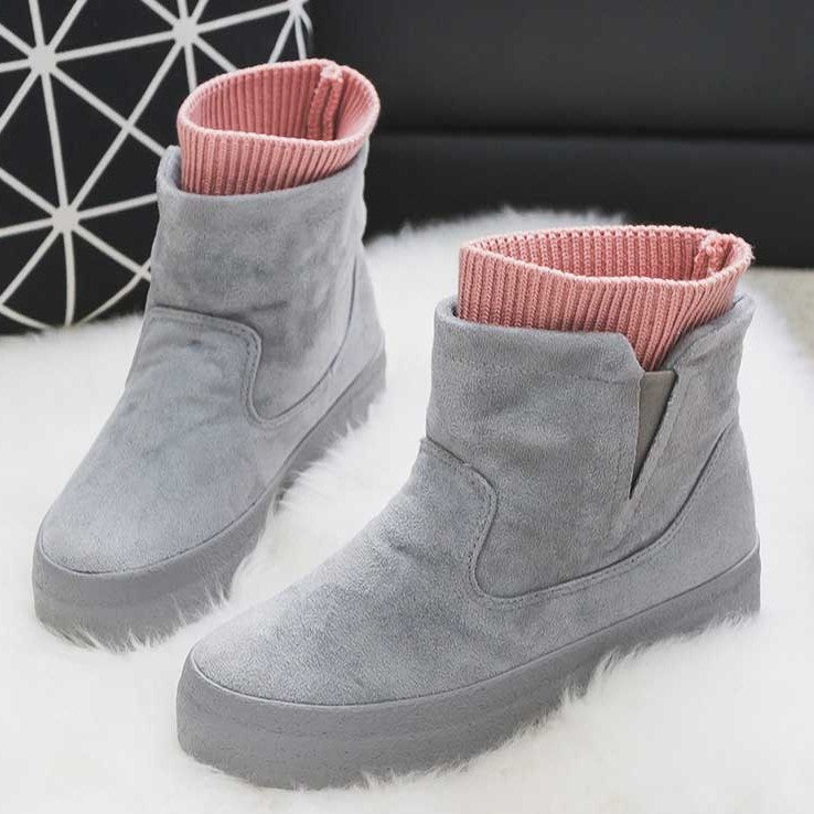 All-Match Casual Winter Short Snow Women's Boots - Harmony Gallery