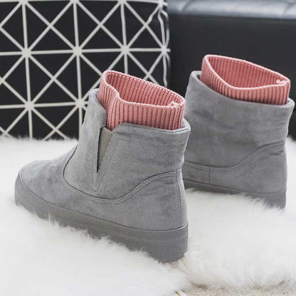 All-Match Casual Winter Short Snow Women's Boots - Harmony Gallery